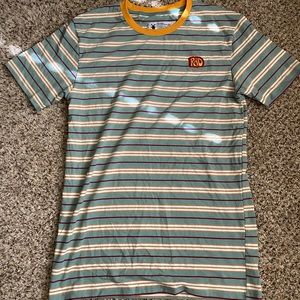 Dutch Bros striped Rad tee